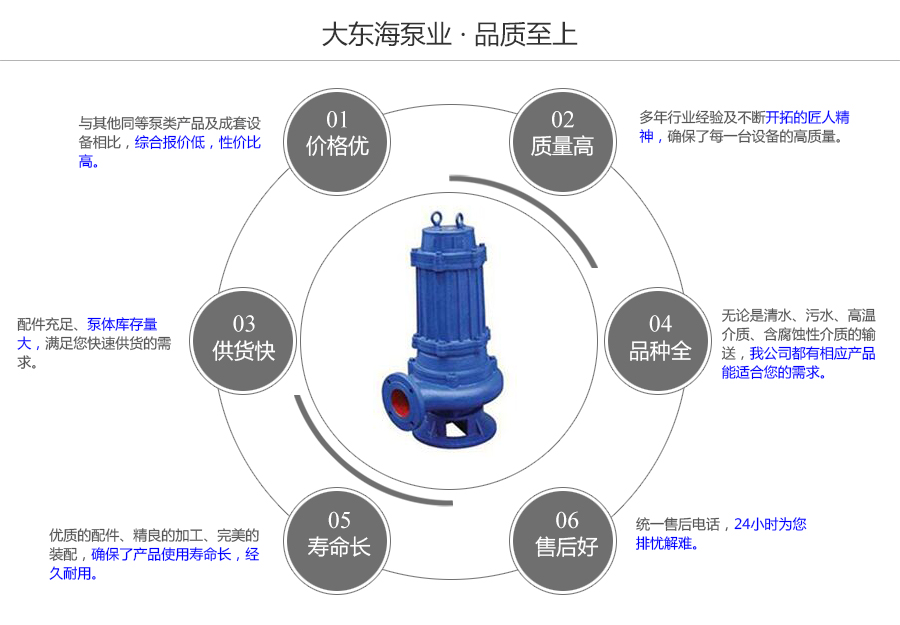 大東海泵業(yè)污水提升泵質量保證圖